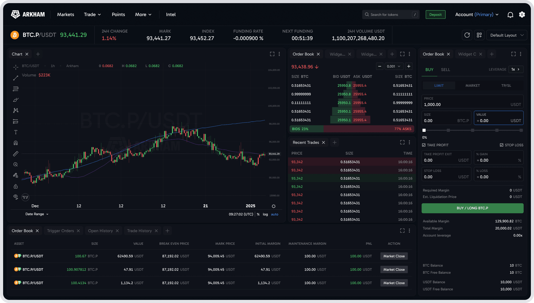 Desktop homepage demo
